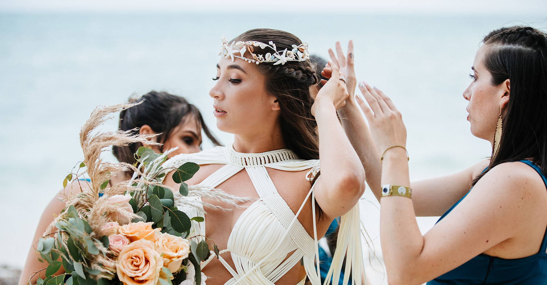 Foto de boda en Reina del mar san andres