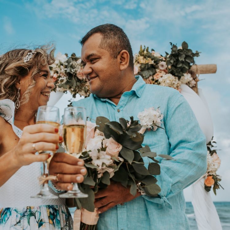 Brindisis de novios en san andres islas
