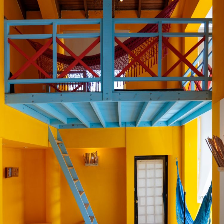 Fotografía de apartamentos en San Andrés: hamaca con vista al mar
