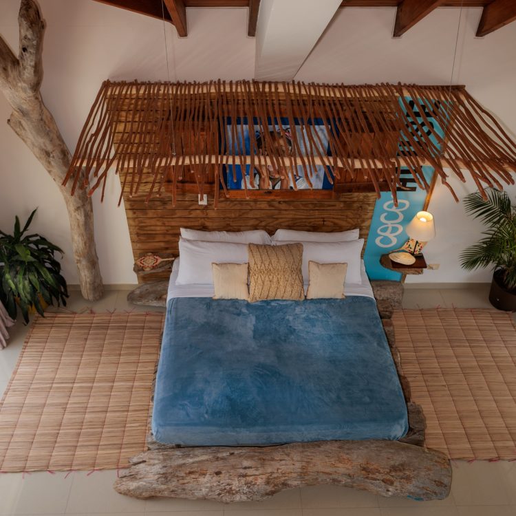 Fotografía de apartamentos en San Andrés: hamaca con vista al mar