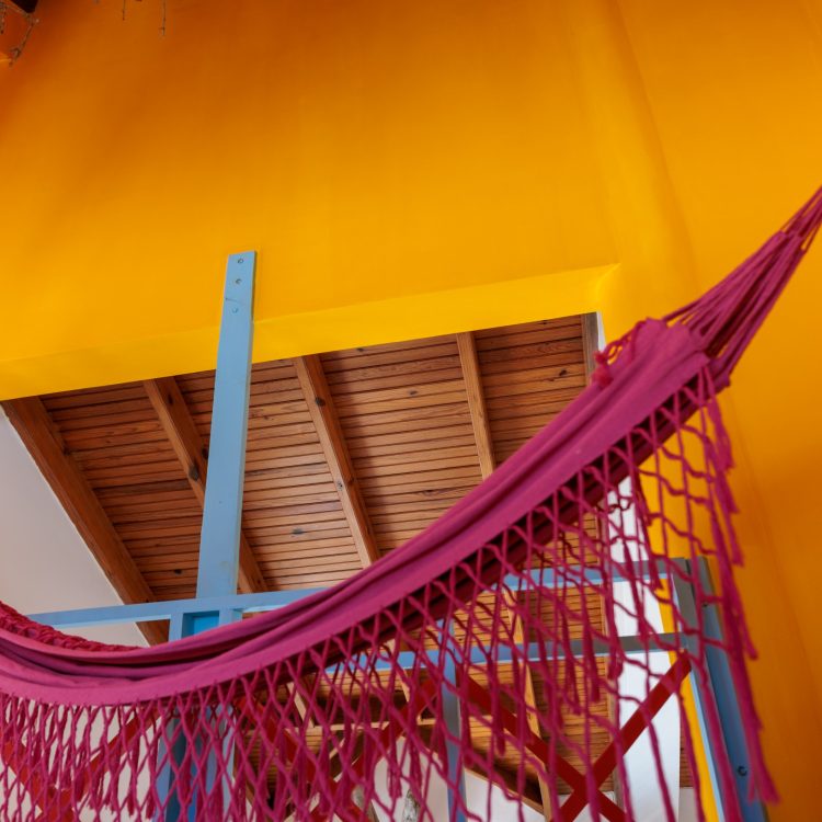 Fotografía de apartamentos en San Andrés: hamaca con vista al mar