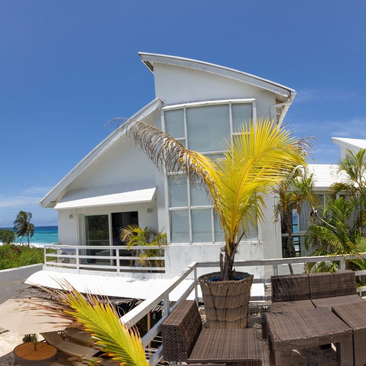 Fotografía de apartamentos en San Andrés: hamaca con vista al mar