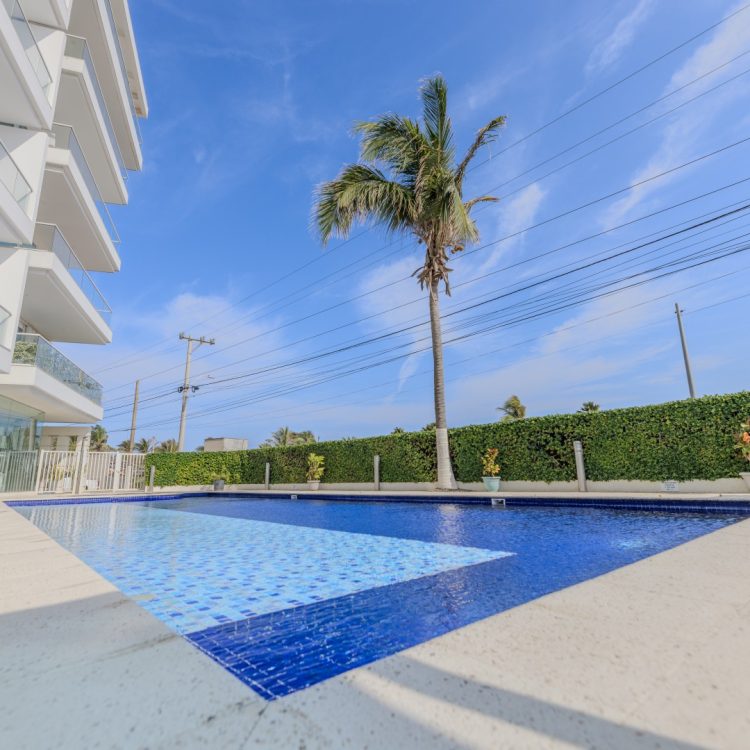 Fotografía de apartamentos en San Andrés: hamaca con vista al mar