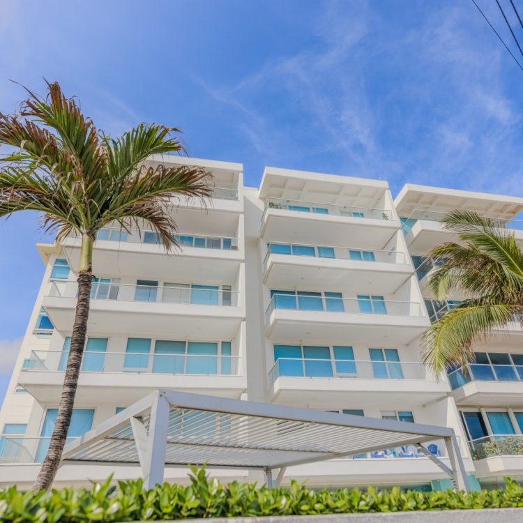 Fotografía de apartamentos en San Andrés: hamaca con vista al mar