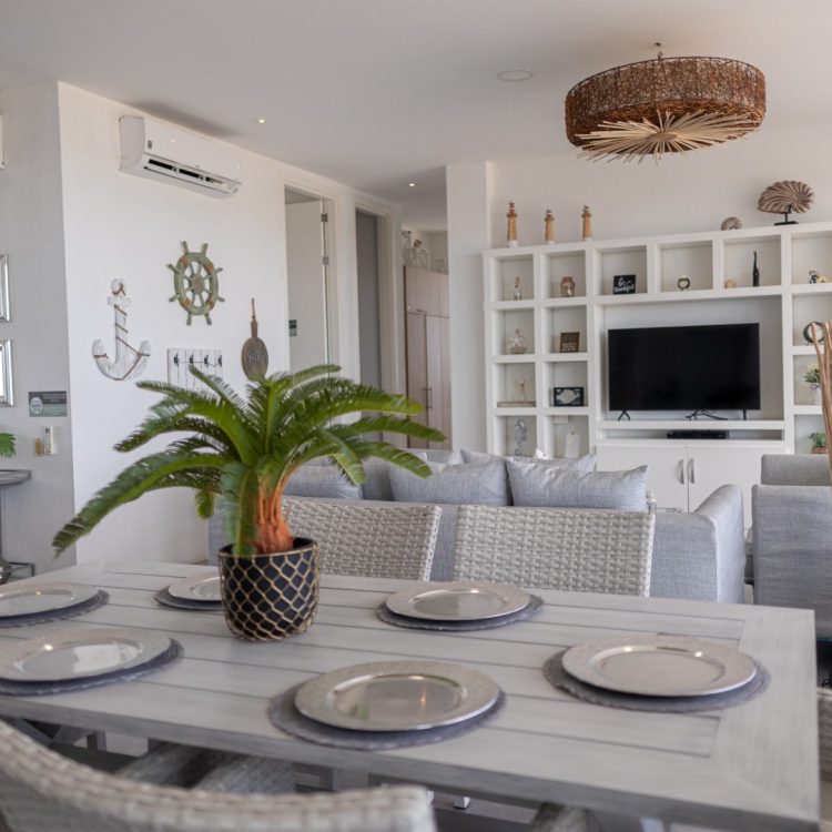 Fotografía de apartamentos en San Andrés: hamaca con vista al mar